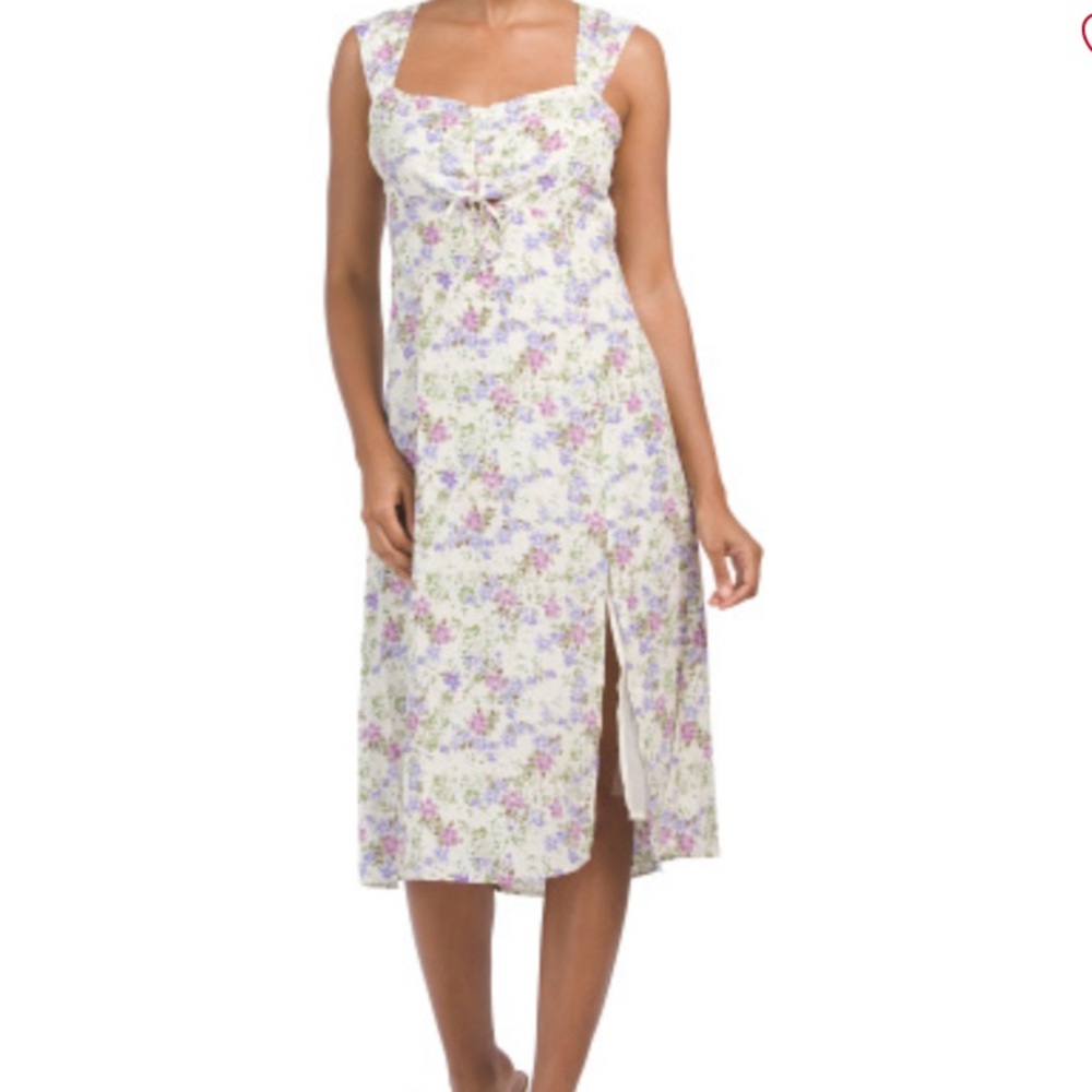 Astr the Label Floral Midi Dress Sz small